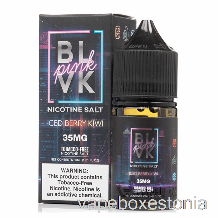 Vape Box Estonia Jäämarja Kiivisool - Blvk Roosa Seeria - Blvk - 30ml 35mg